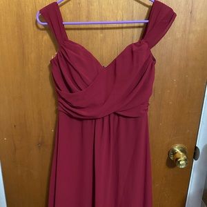 Off Shoulder Maxi Dress